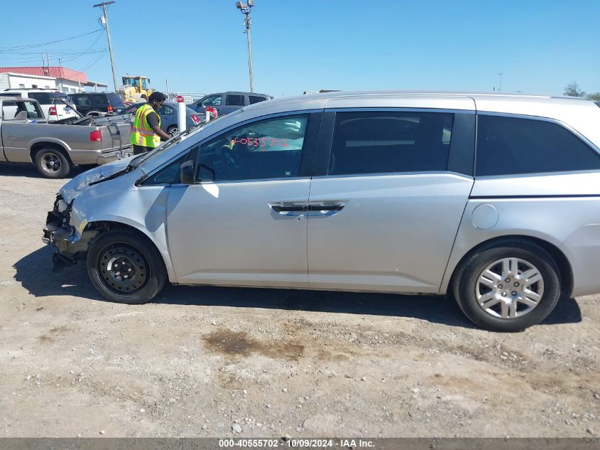 5FNRL5H24CB056367 2012 Honda Odyssey Lx