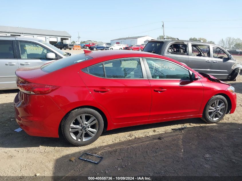 KMHD84LF0HU401274 2017 Hyundai Elantra Se