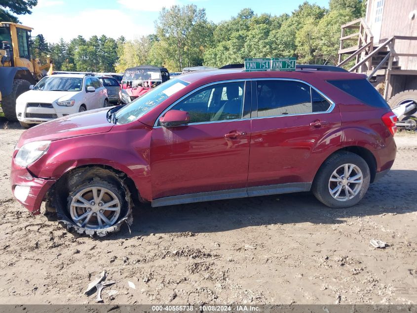 2017 Chevrolet Equinox Lt VIN: 2GNFLFEK8H6104910 Lot: 40555738