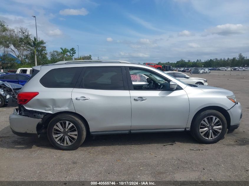 2018 Nissan Pathfinder Sv VIN: 5N1DR2MN9JC637022 Lot: 40555746