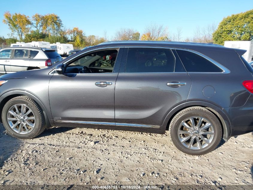 2017 Kia Sorento 3.3L Sxl VIN: 5XYPKDA56HG241478 Lot: 40555753