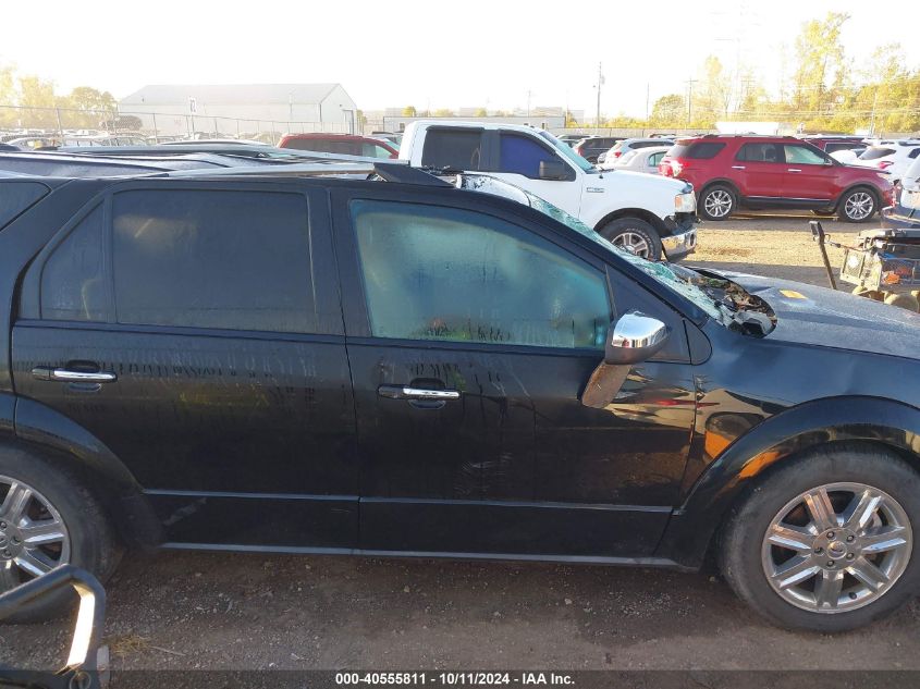 2008 Ford Taurus X Limited VIN: 1FMDK06WX8GA16261 Lot: 40555811