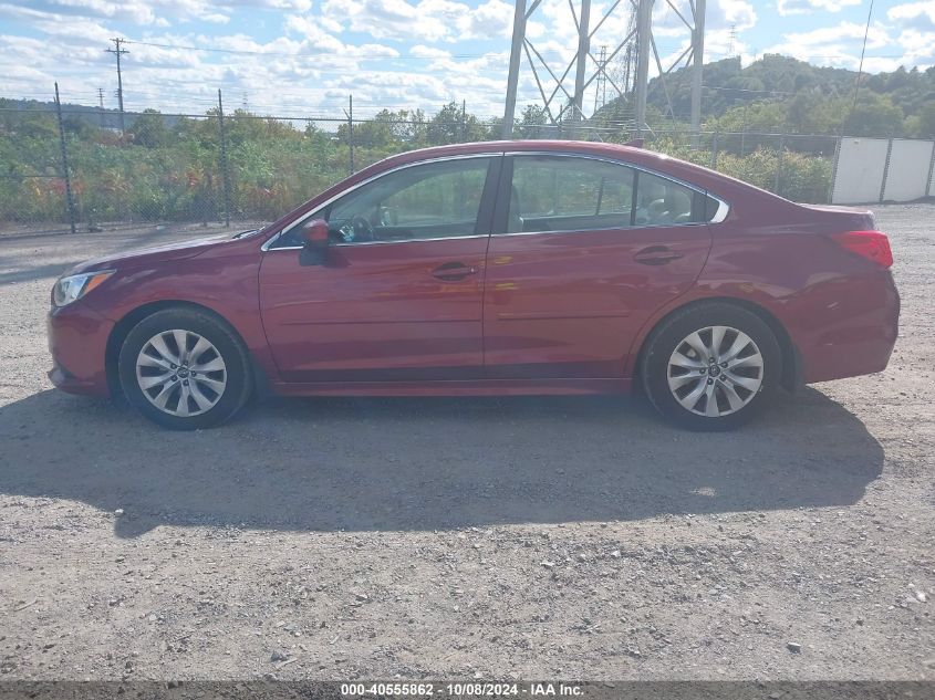 2017 Subaru Legacy 2.5I Premium VIN: 4S3BNAC60H3009100 Lot: 40555862