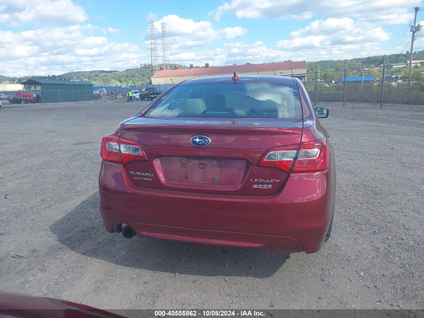 2017 Subaru Legacy 2.5I Premium VIN: 4S3BNAC60H3009100 Lot: 40555862