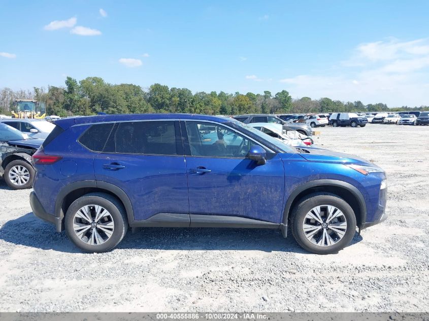 2021 Nissan Rogue Sv Fwd VIN: JN8AT3BA8MW010575 Lot: 40555886