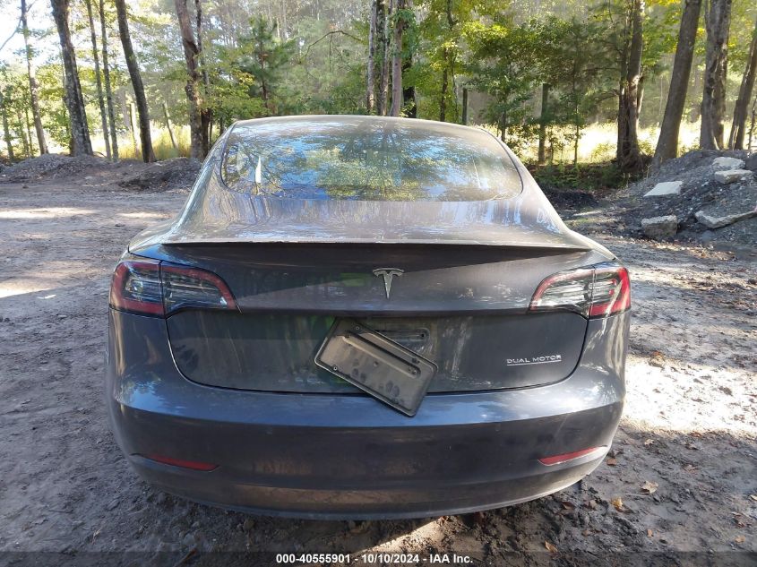 2022 Tesla Model 3 Performance Dual Motor All-Wheel Drive VIN: 5YJ3E1EC7NF329679 Lot: 40555901