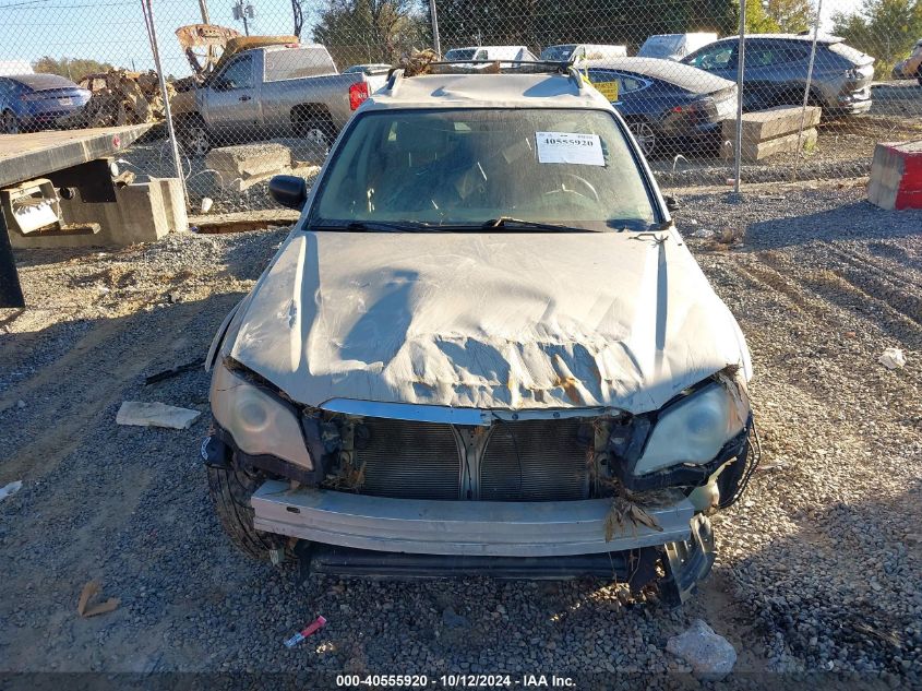 2008 Subaru Outback VIN: 4S4BP61C487341299 Lot: 40555920