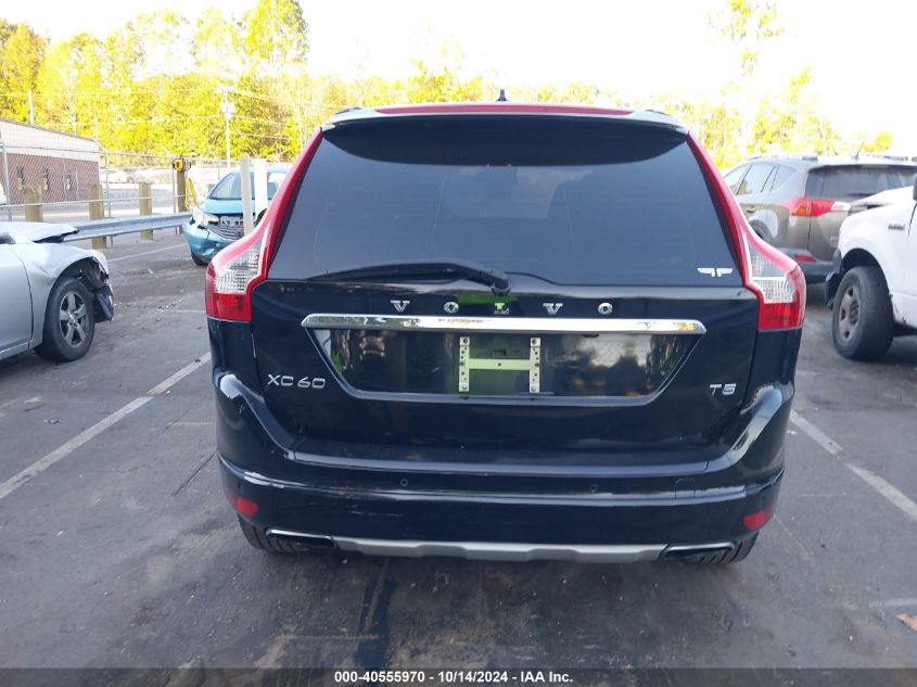 2016 Volvo Xc60 T5 VIN: YV440MDJ9G2913900 Lot: 40555970