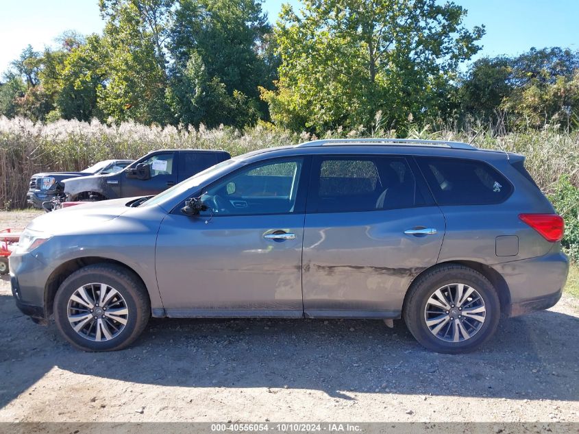 2017 Nissan Pathfinder Sv VIN: 5N1DR2MMXHC666126 Lot: 40556054