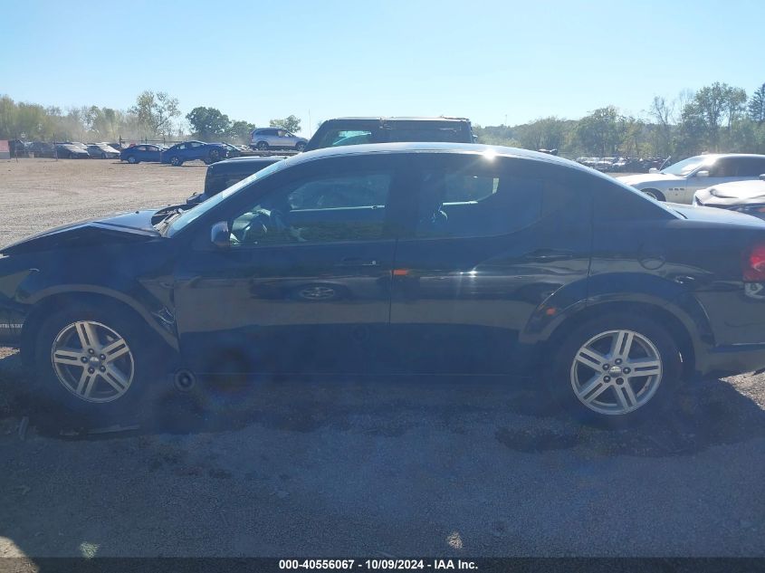 2013 Dodge Avenger Sxt VIN: 1C3CDZCB2DN582702 Lot: 40556067