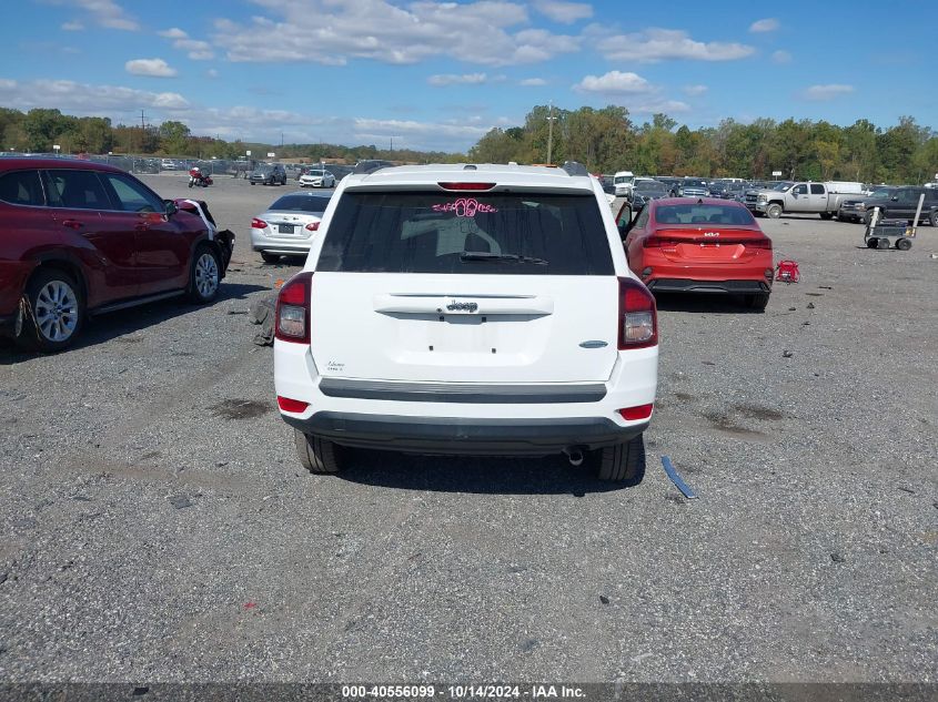 2016 Jeep Compass Latitude VIN: 1C4NJCEB1GD543116 Lot: 40556099