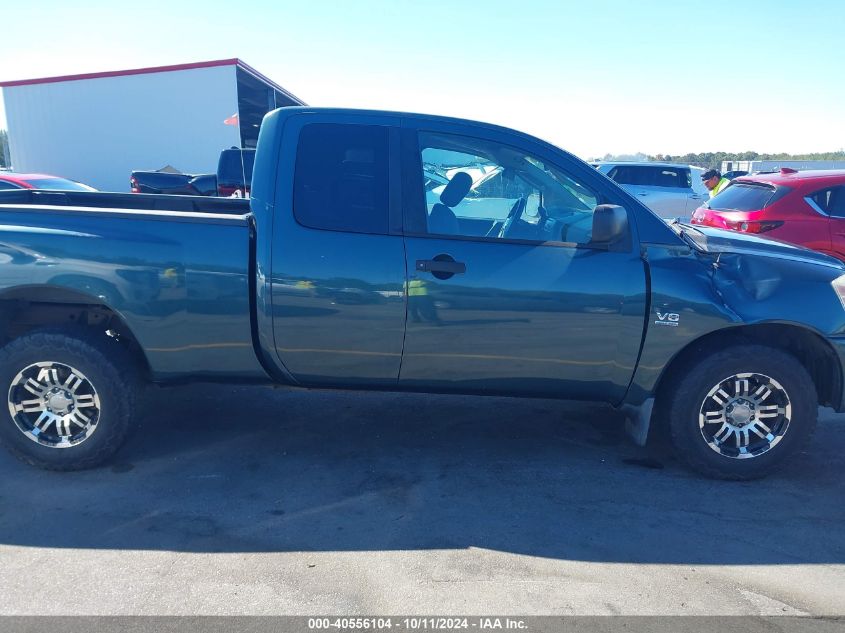 2004 Nissan Titan Xe VIN: 1N6AA06B44N555842 Lot: 40556104