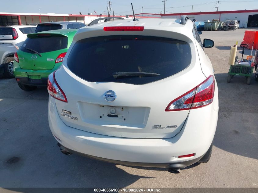 JN8AZ1MW8EW517151 2014 Nissan Murano Sl