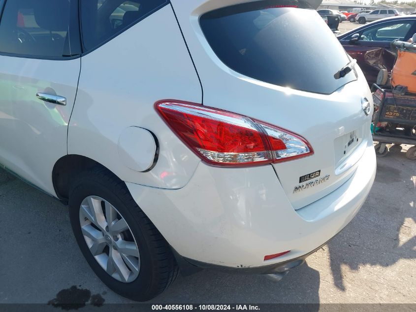 JN8AZ1MW8EW517151 2014 Nissan Murano Sl