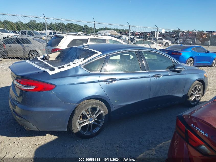 2019 Ford Fusion Sel VIN: 3FA6P0CD1KR193367 Lot: 40556118