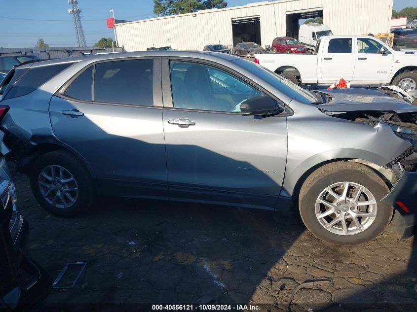 2023 Chevrolet Equinox Ls VIN: 3GNAXHEGXPL142493 Lot: 40556121