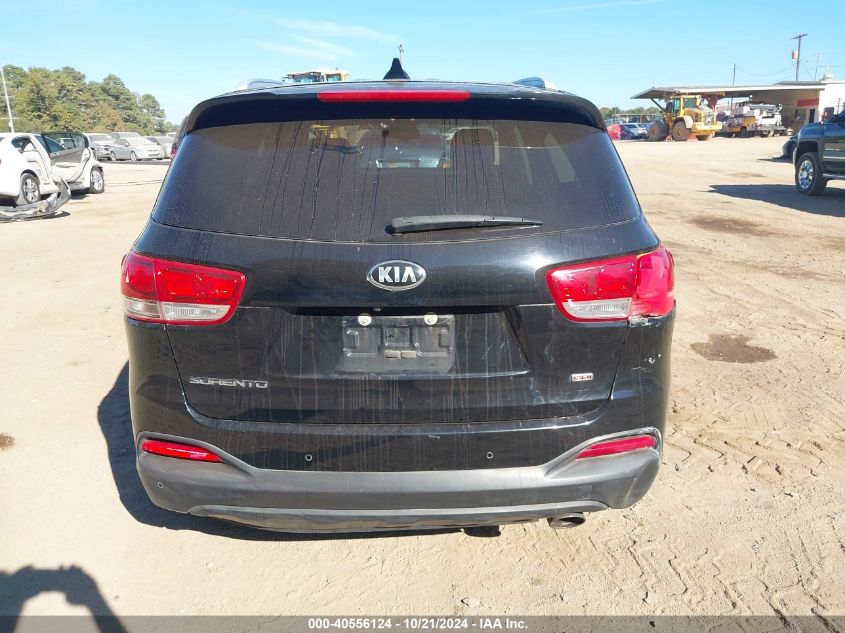 2017 Kia Sorento 2.4L Lx VIN: 5XYPG4A39HG222519 Lot: 40556124