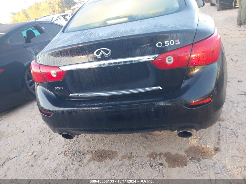 2014 Infiniti Q50 Premium/Sport VIN: JN1BV7AR8EM684198 Lot: 40556133