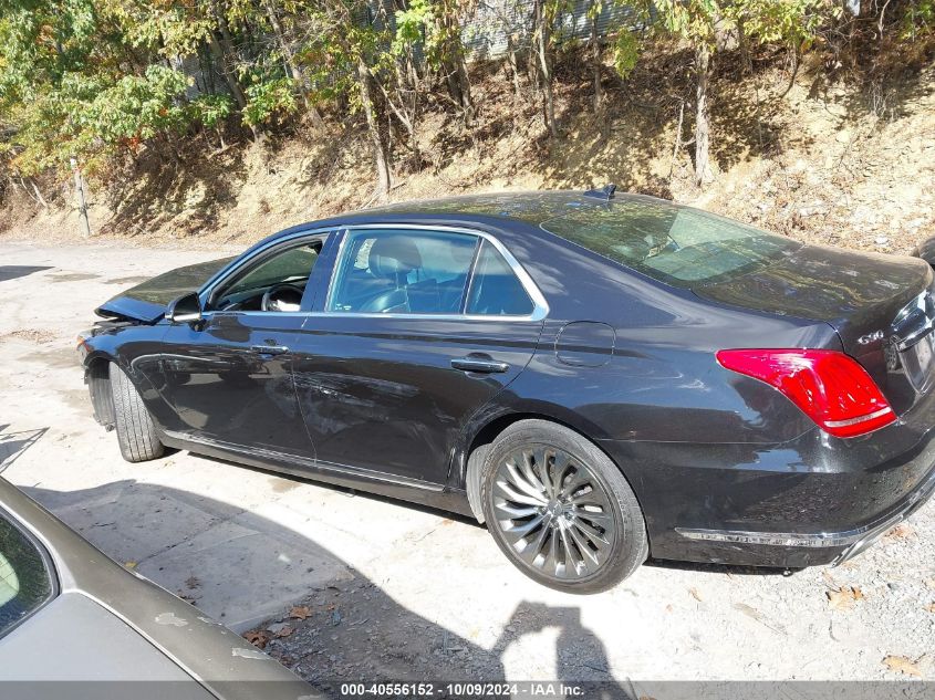 2018 Genesis G90 5.0 Ultimate VIN: KMHG54JH4JU045086 Lot: 40556152