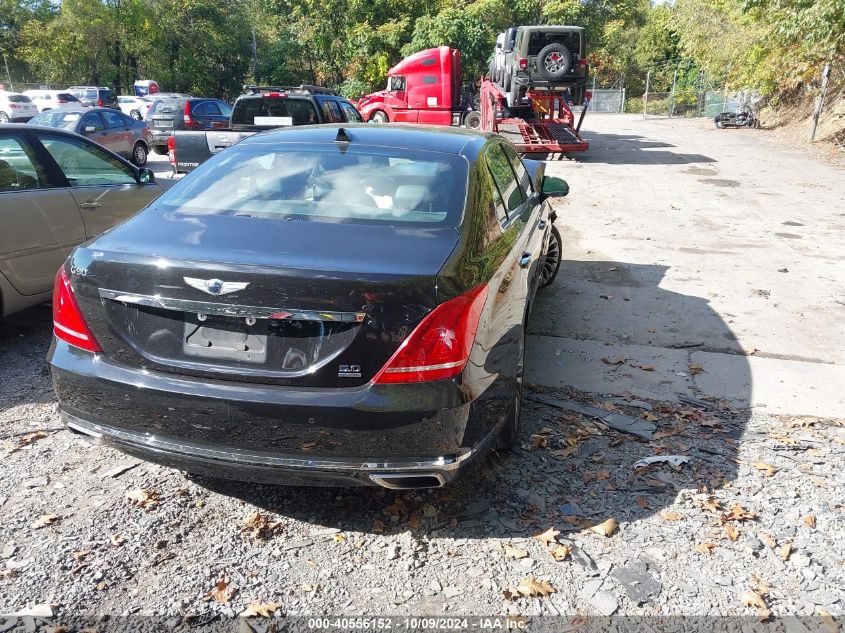 2018 Genesis G90 5.0 Ultimate VIN: KMHG54JH4JU045086 Lot: 40556152