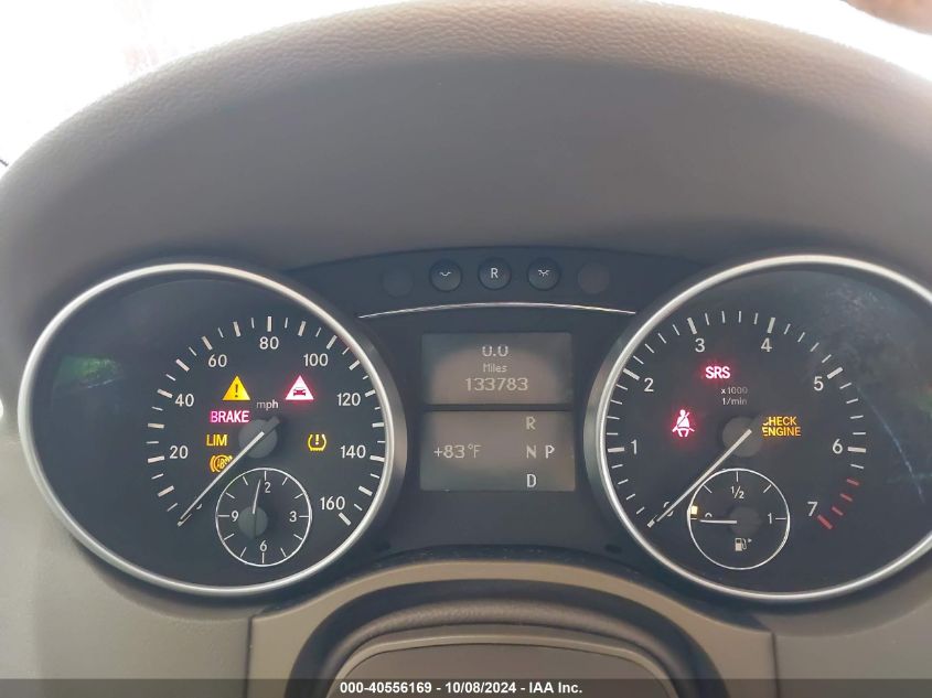 4JGBB5GB6AA534781 2010 Mercedes-Benz Ml 350