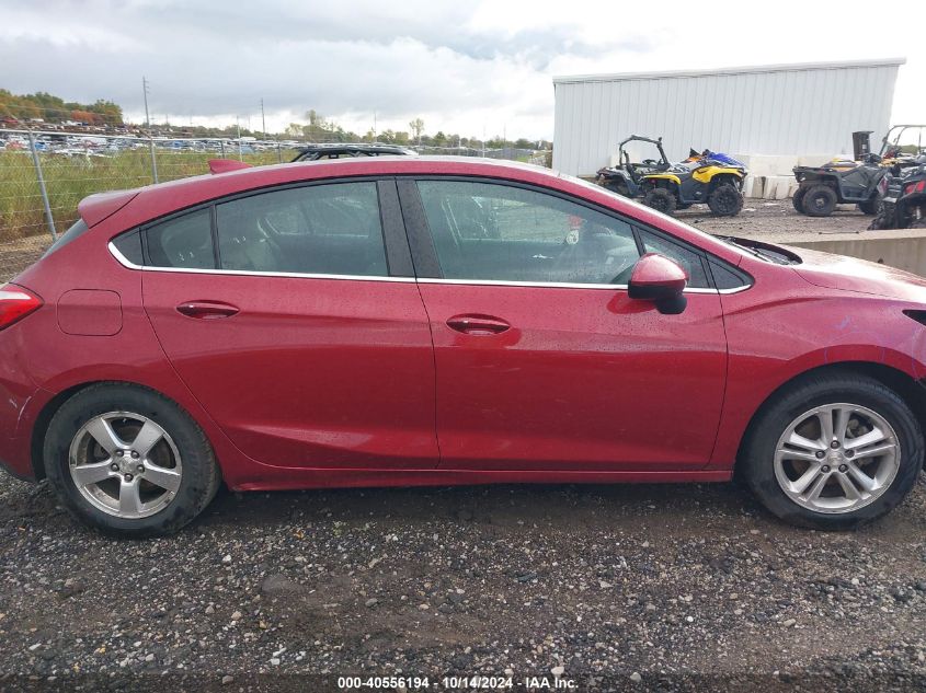 2017 Chevrolet Cruze Lt VIN: 3G1BE6SM4HS593307 Lot: 40556194