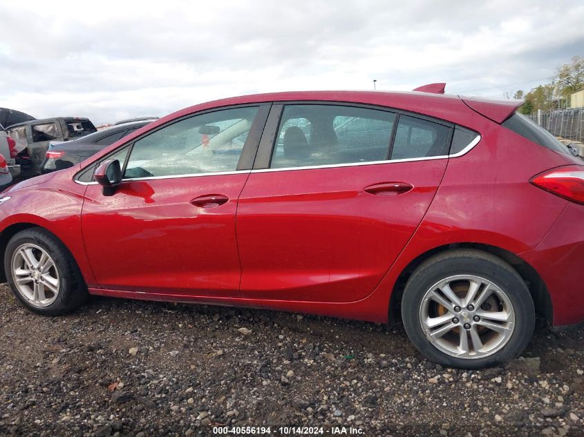 2017 Chevrolet Cruze Lt VIN: 3G1BE6SM4HS593307 Lot: 40556194