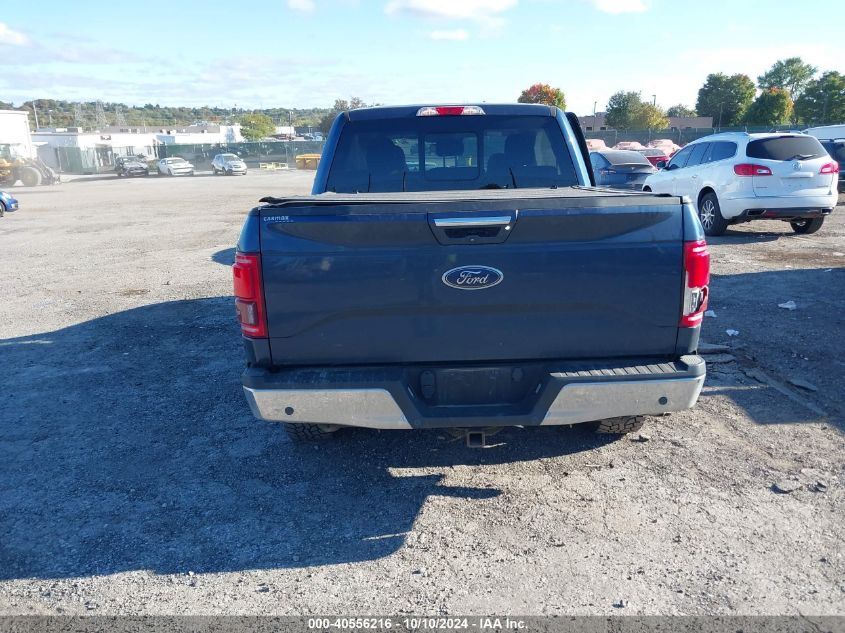 2017 Ford F-150 Lariat VIN: 1FTEW1EP6HFA81899 Lot: 40556216