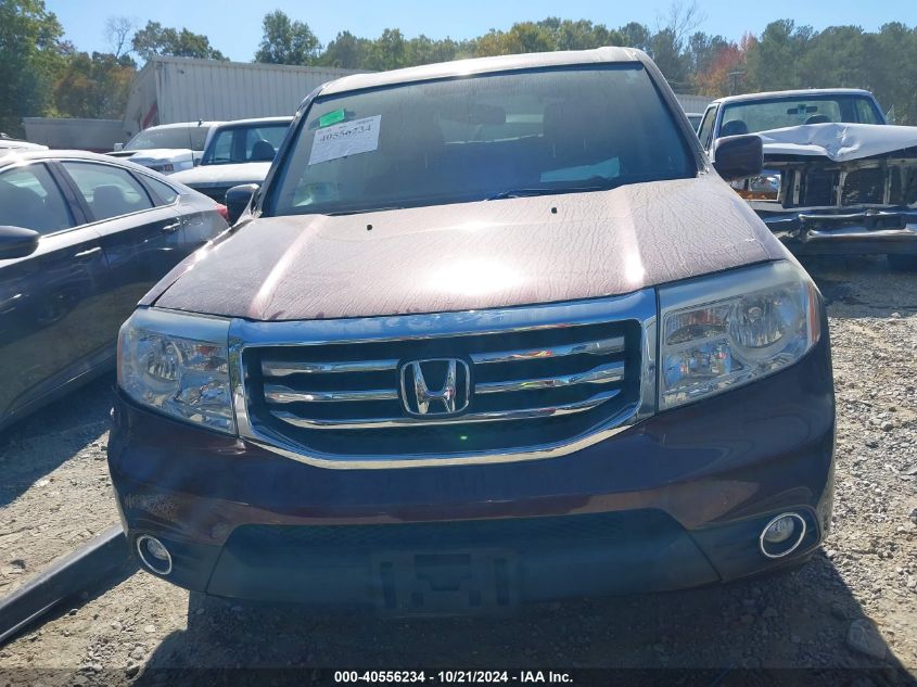 2013 Honda Pilot Exl VIN: 5FNYF4H53DB078224 Lot: 40556234