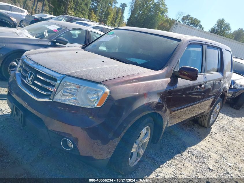 2013 Honda Pilot Exl VIN: 5FNYF4H53DB078224 Lot: 40556234