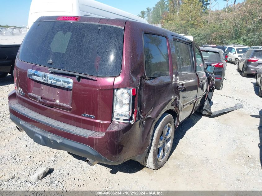 VIN 5FNYF4H53DB078224 2013 Honda Pilot, Ex-L no.4