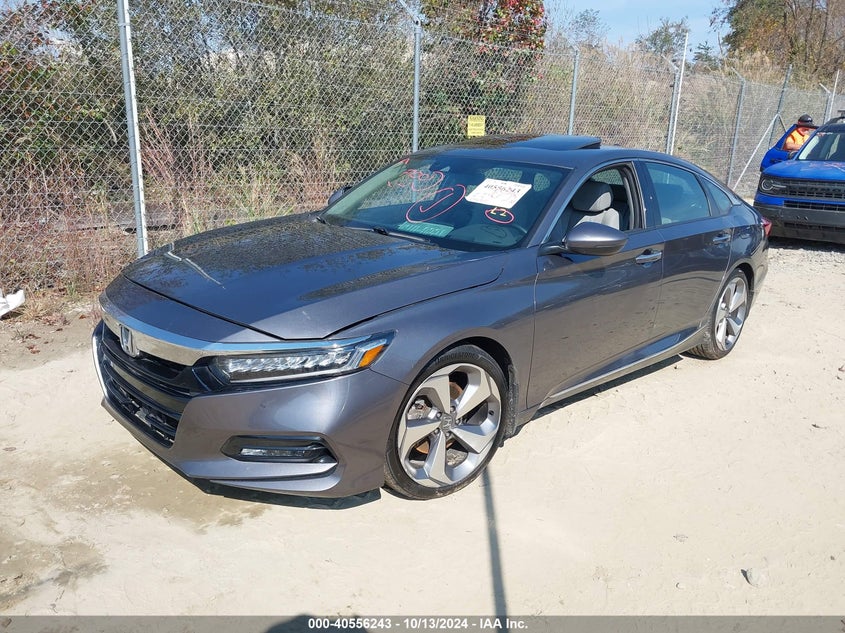 Vin: 1hgcv1f92ja003022, lot: 41045051, honda accord touring 20182