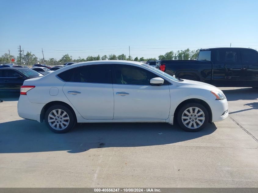 3N1AB7AP8EY275165 2014 Nissan Sentra S