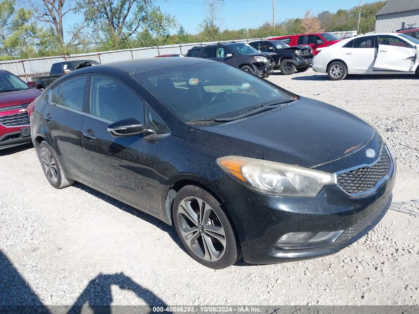 VIN KNAFX4A88E5061573 2014 KIA Forte, EX no.1