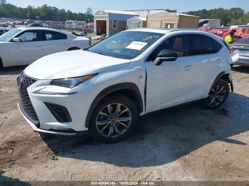 VIN JTJYARBZXK2136821 2019 Lexus NX 300, F Sport no.2