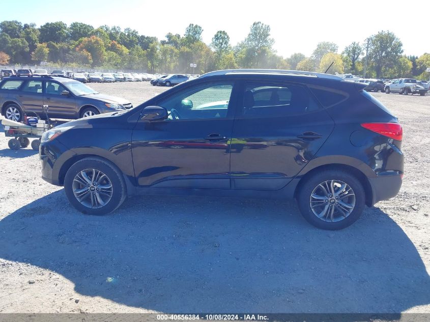 2014 Hyundai Tucson Se VIN: KM8JU3AG9EU836424 Lot: 40556384