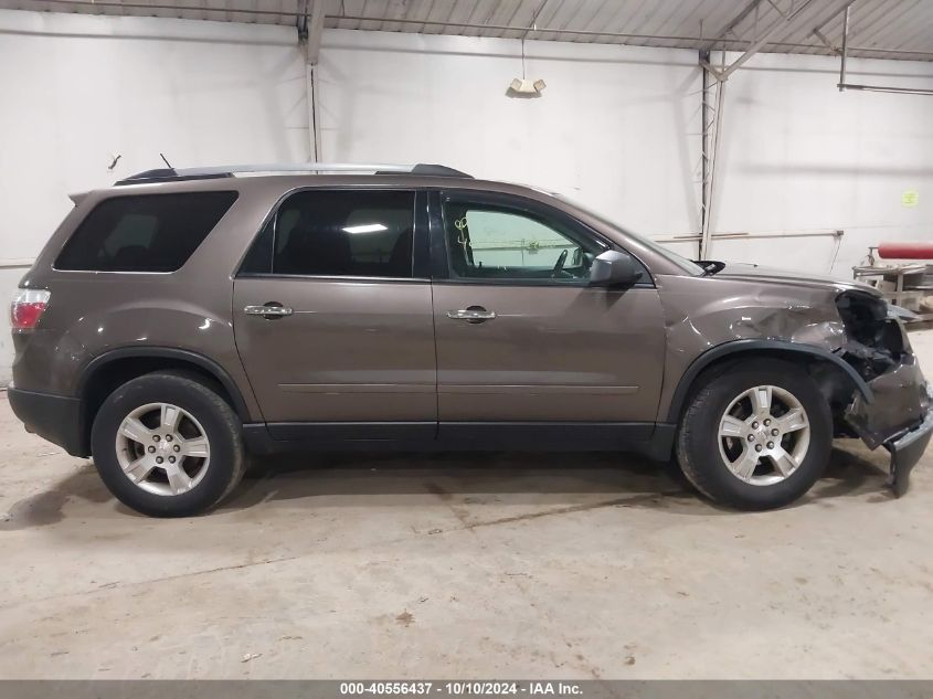 2011 GMC Acadia Sle VIN: 1GKKRPED3BJ250627 Lot: 40556437