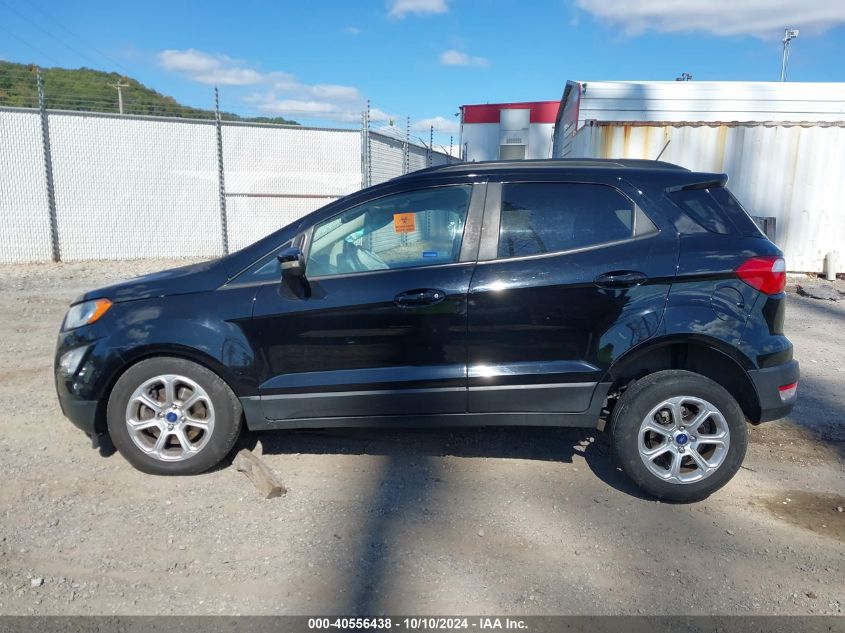 2019 Ford Ecosport Se VIN: MAJ6S3GL3KC301861 Lot: 40556438