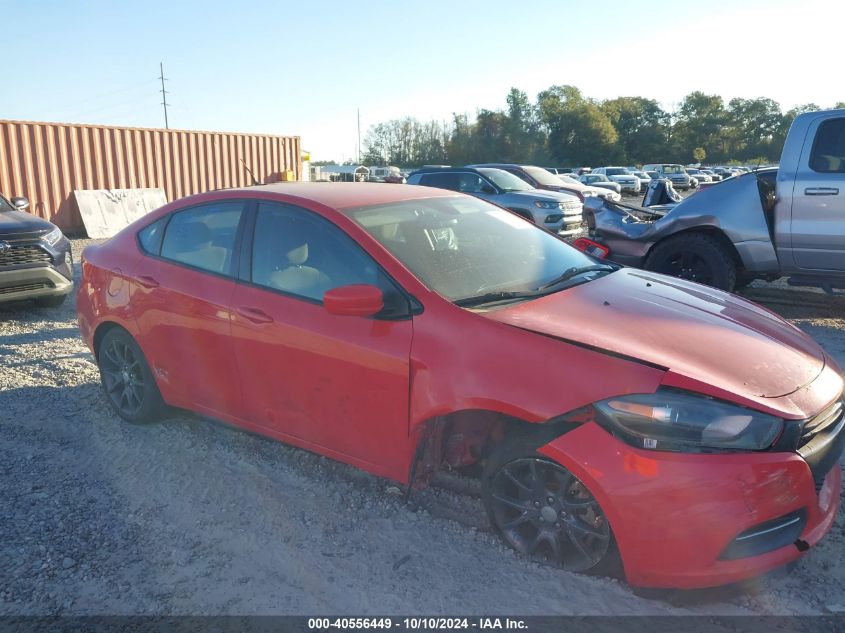 1C3CDFAA1GD767388 2016 Dodge Dart Se