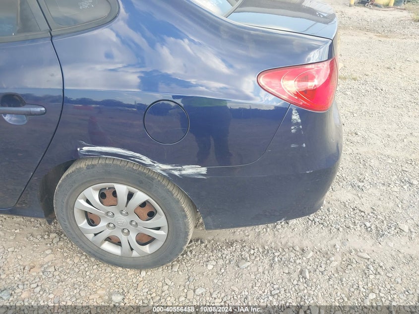 KMHDU4ADXAU194606 2010 Hyundai Elantra Gls