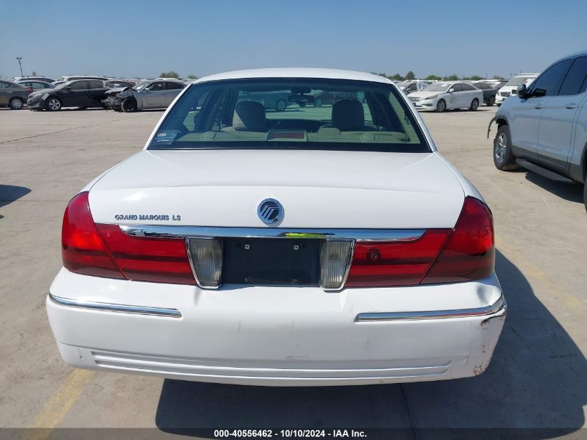 2003 Mercury Grand Marquis Ls VIN: 2MEFM75W63X655000 Lot: 40556462