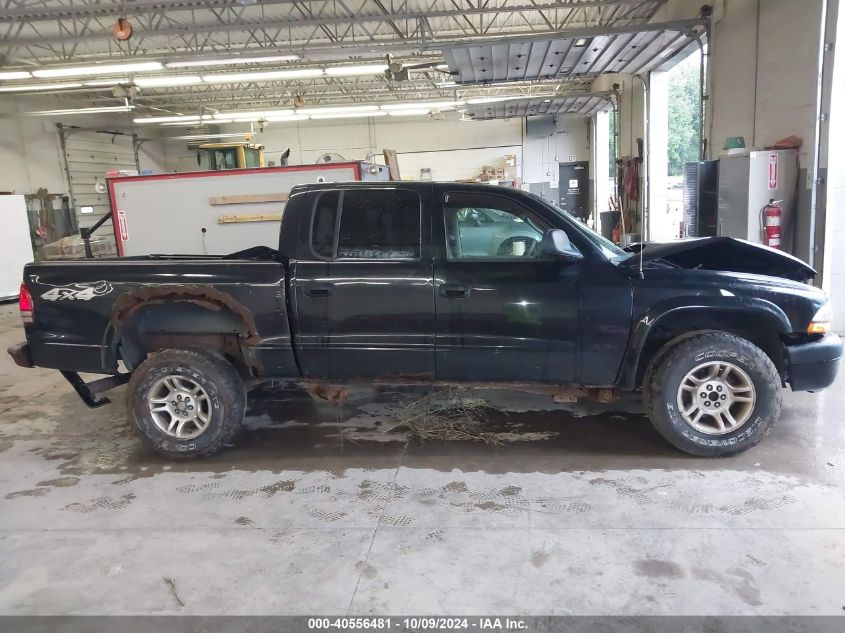 2004 Dodge Dakota Sport/Sxt VIN: 1D7HG38N74S626466 Lot: 40556481