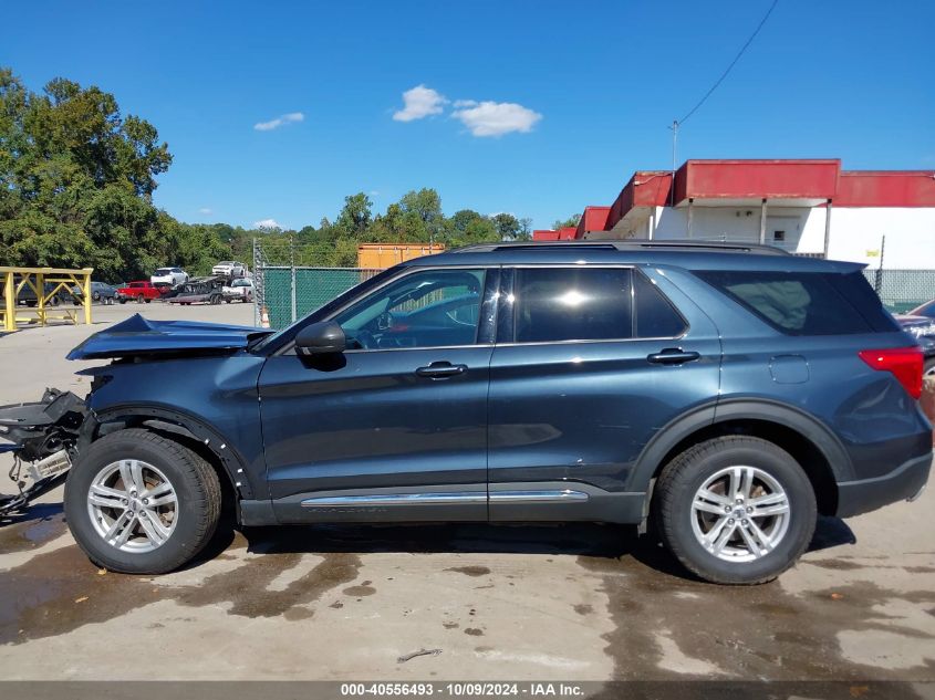 2022 Ford Explorer Xlt VIN: 1FMSK8DH7NGA36599 Lot: 40556493