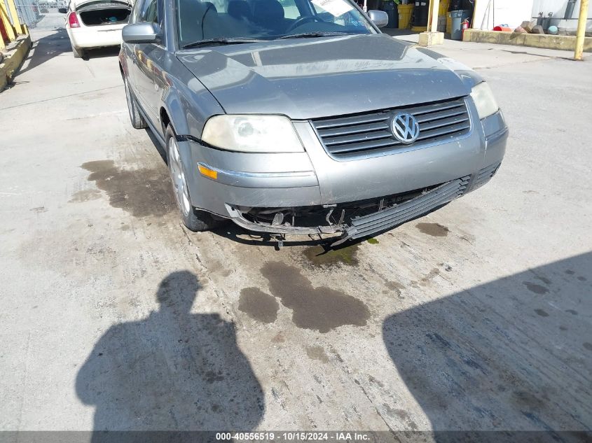 2003 Volkswagen Passat Glx VIN: WVWRH63B13P454964 Lot: 40556519