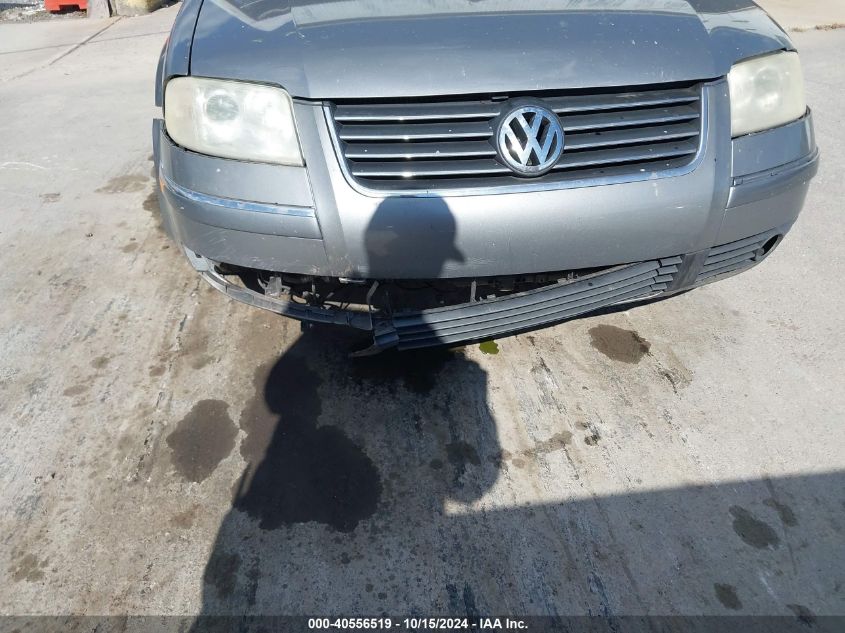 2003 Volkswagen Passat Glx VIN: WVWRH63B13P454964 Lot: 40556519