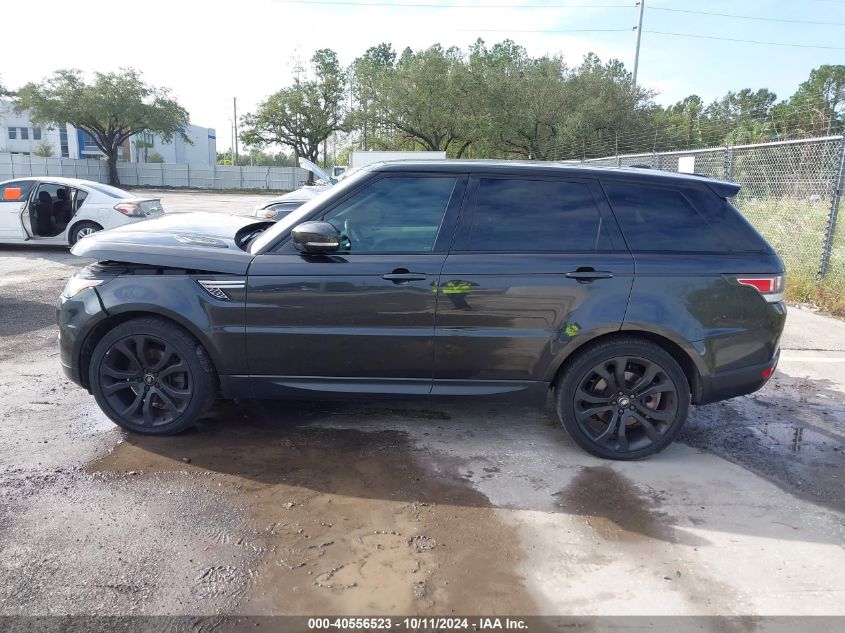 2014 Land Rover Range Rover Sport 3.0L V6 Supercharged Hse VIN: SALWR2WF0EA333137 Lot: 40556523