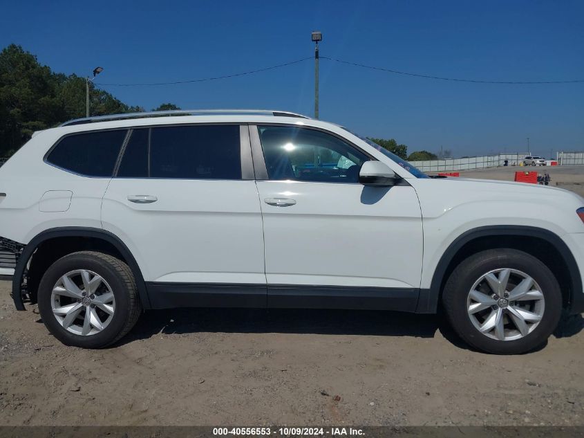 2018 Volkswagen Atlas 3.6L V6 Se/3.6L V6 Se W/Technology VIN: 1V2DR2CA7JC521433 Lot: 40556553