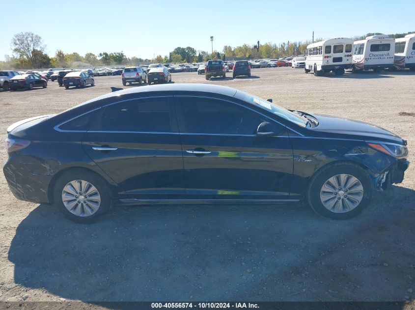 2016 Hyundai Sonata Hybrid Se VIN: KMHE24L17GA009449 Lot: 40556574