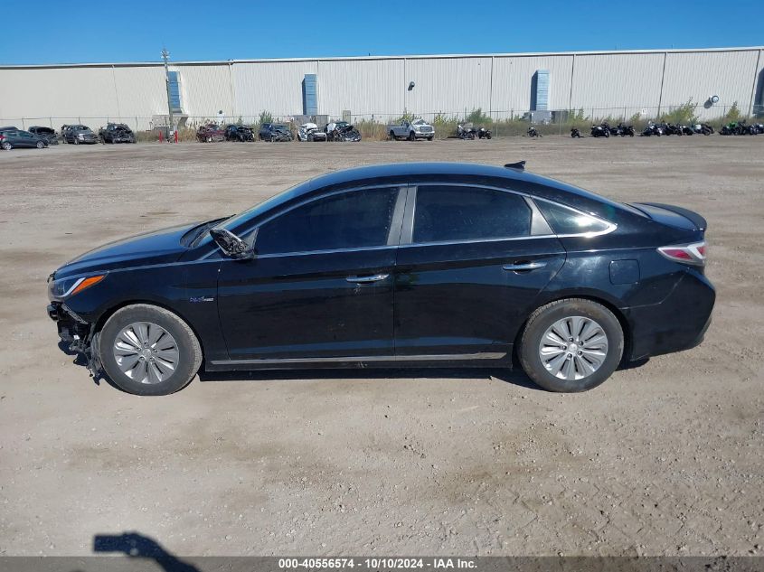 2016 Hyundai Sonata Hybrid Se VIN: KMHE24L17GA009449 Lot: 40556574