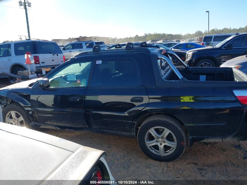 2006 Subaru Baja Sport VIN: 4S4BT62C167100114 Lot: 40556591